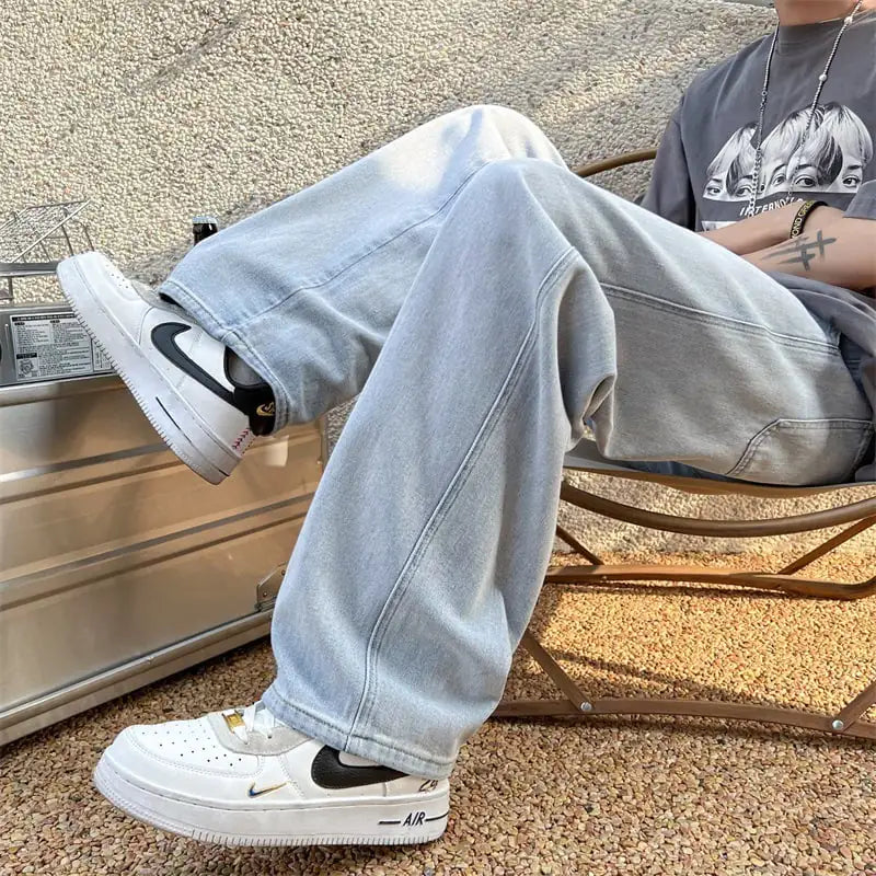 Loose High Street Straight Leg Jeans