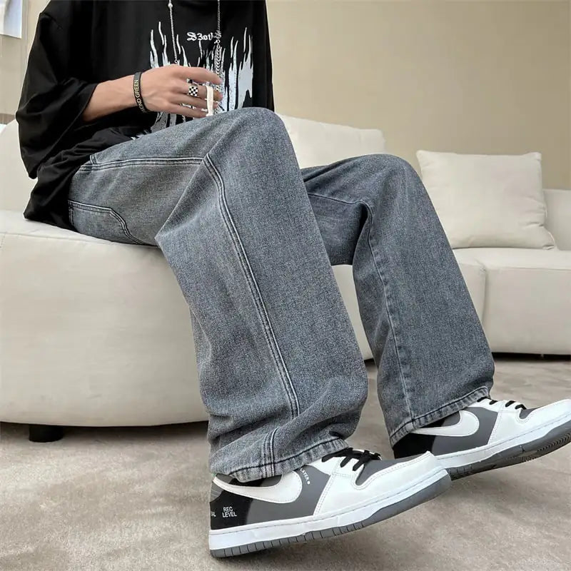 Loose High Street Straight Leg Jeans