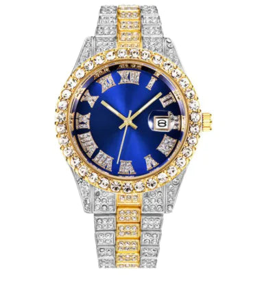 Hip Hop Diamond Watch