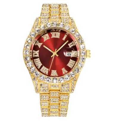 Hip Hop Diamond Watch