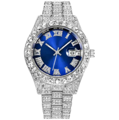 Hip Hop Diamond Watch