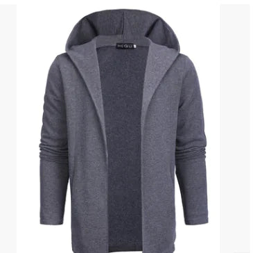 Men's Casual Hooded Sweatshirt in Hip-Hop Style