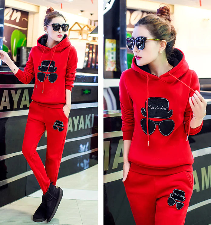 Casual Wear, Hoodie Two-Piece Set