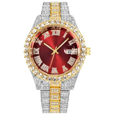 Hip Hop Diamond Watch