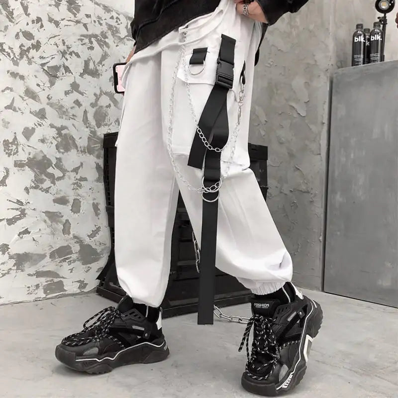 High Street Hip-hop Loose Cargo Pants